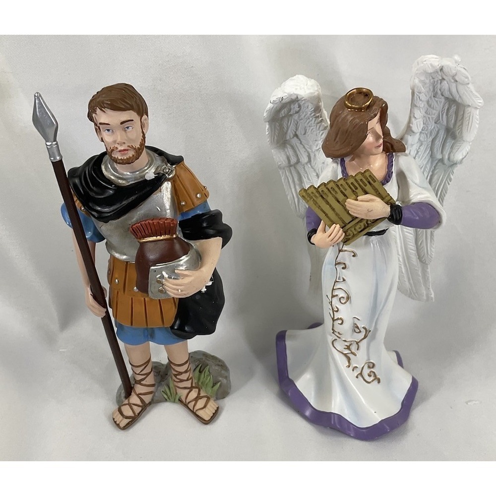 Thomas Kinkade Hawthorne Village Soldier & Heaven's Melody Angel